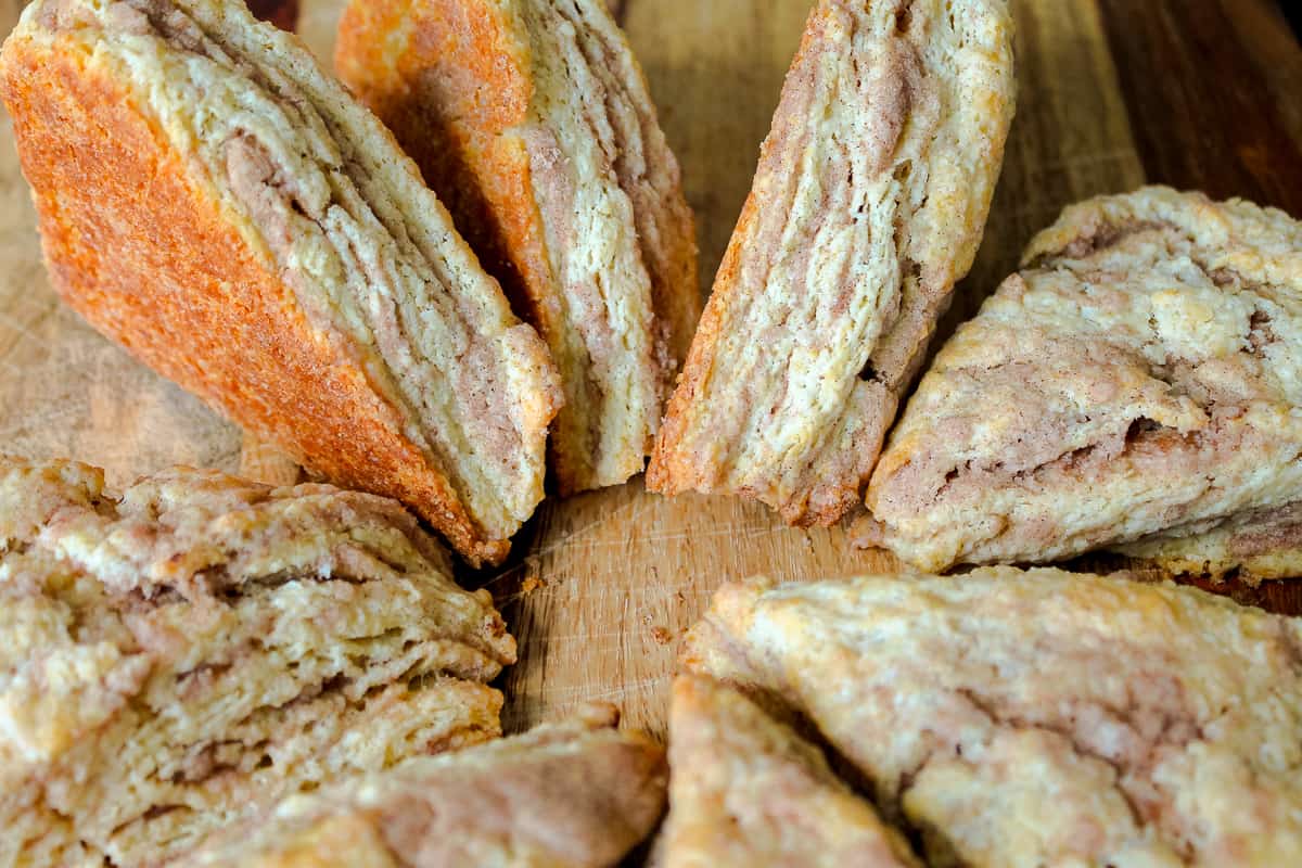 Homemade Cinnamon Swirl Scones: Perfect for Teatime Treats